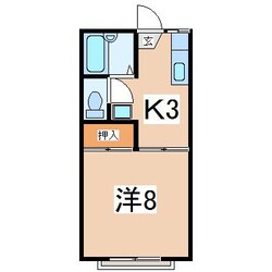 安積永盛駅 徒歩29分 2階の物件間取画像